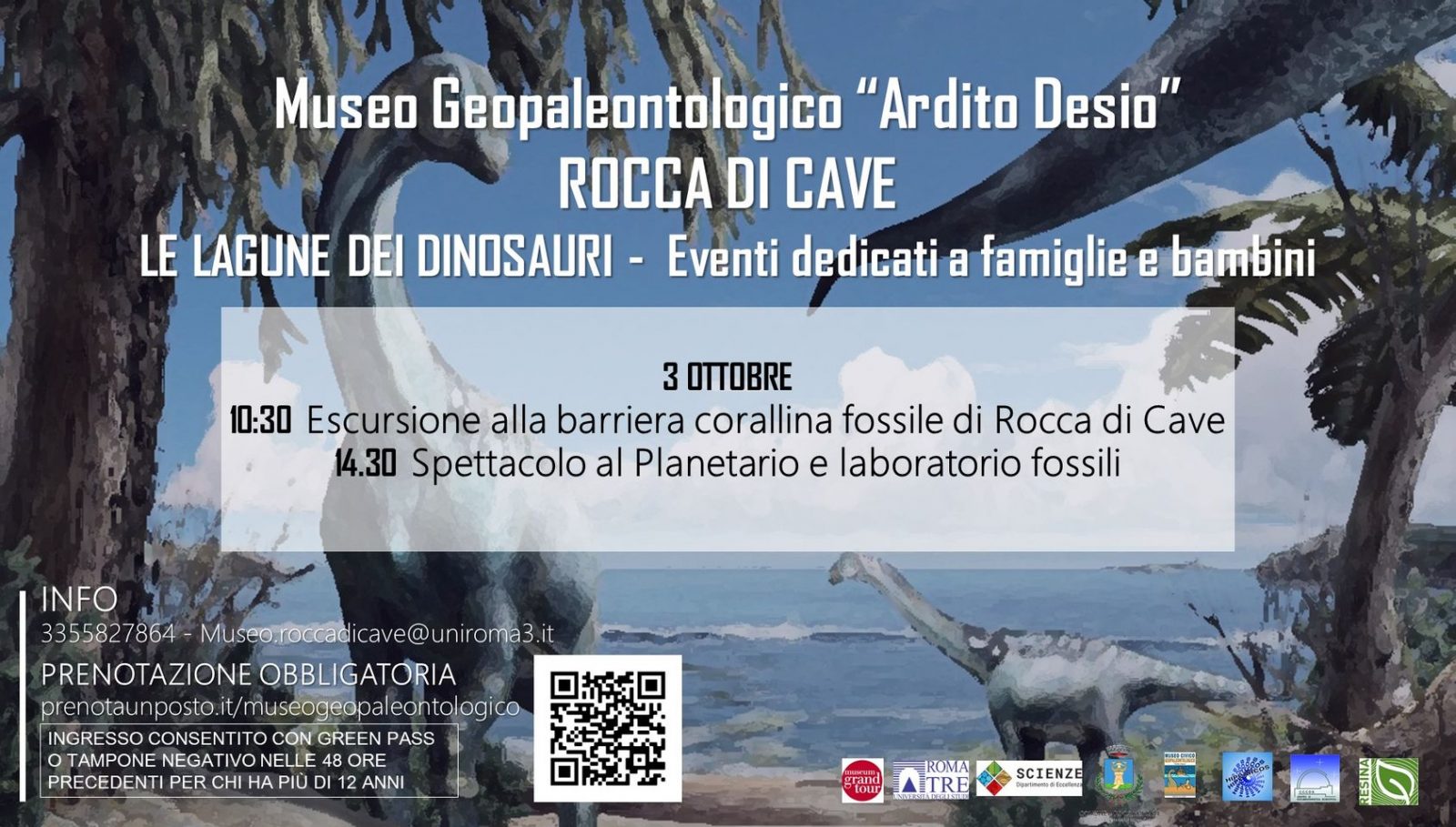 Locandina Rocca di Cave 3 ottobre