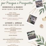 Locandina iniziative Museo di Pomezia Pasqua e Pasquetta